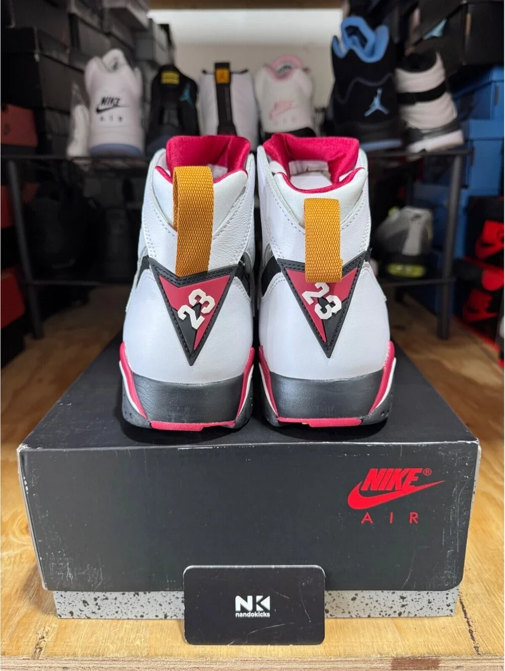 Air Jordan 7 Retro 'Cardinal' 2022 CU9307-106 NEW MENS SIZE 10.5